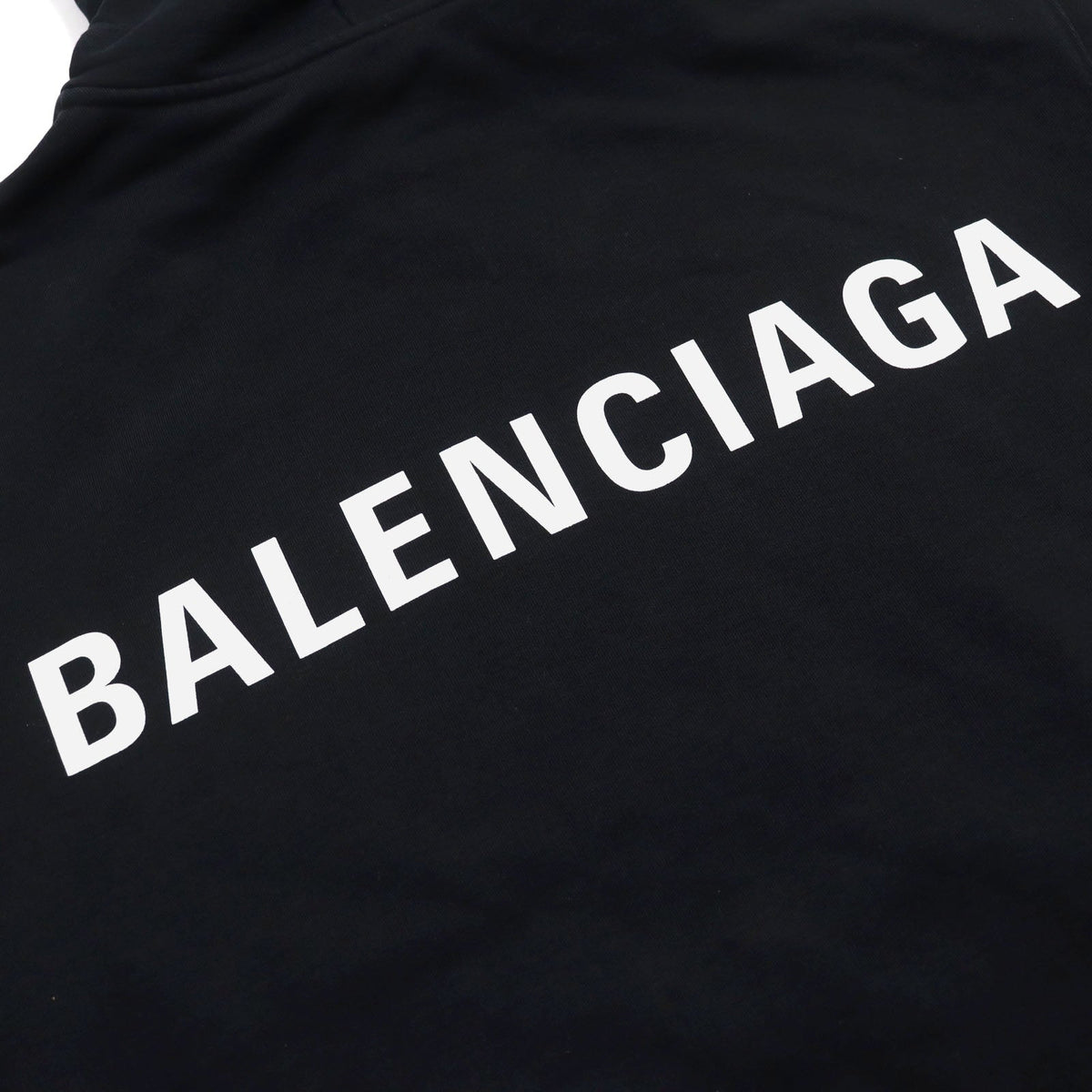 balenciaga Cotton Back Logo Pullover XS