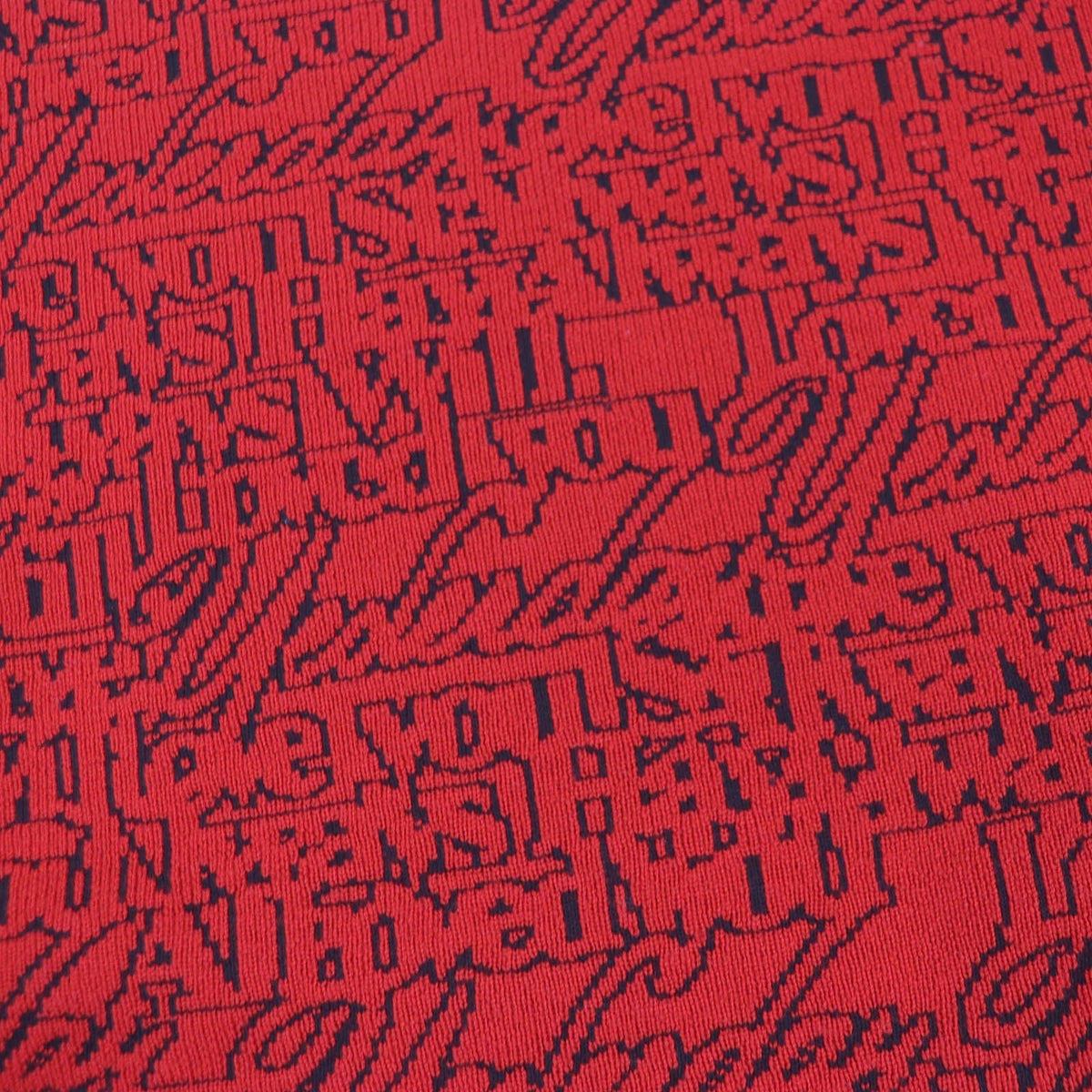 balenciaga Slogan Jacquard Wool Nylon Sweater XS