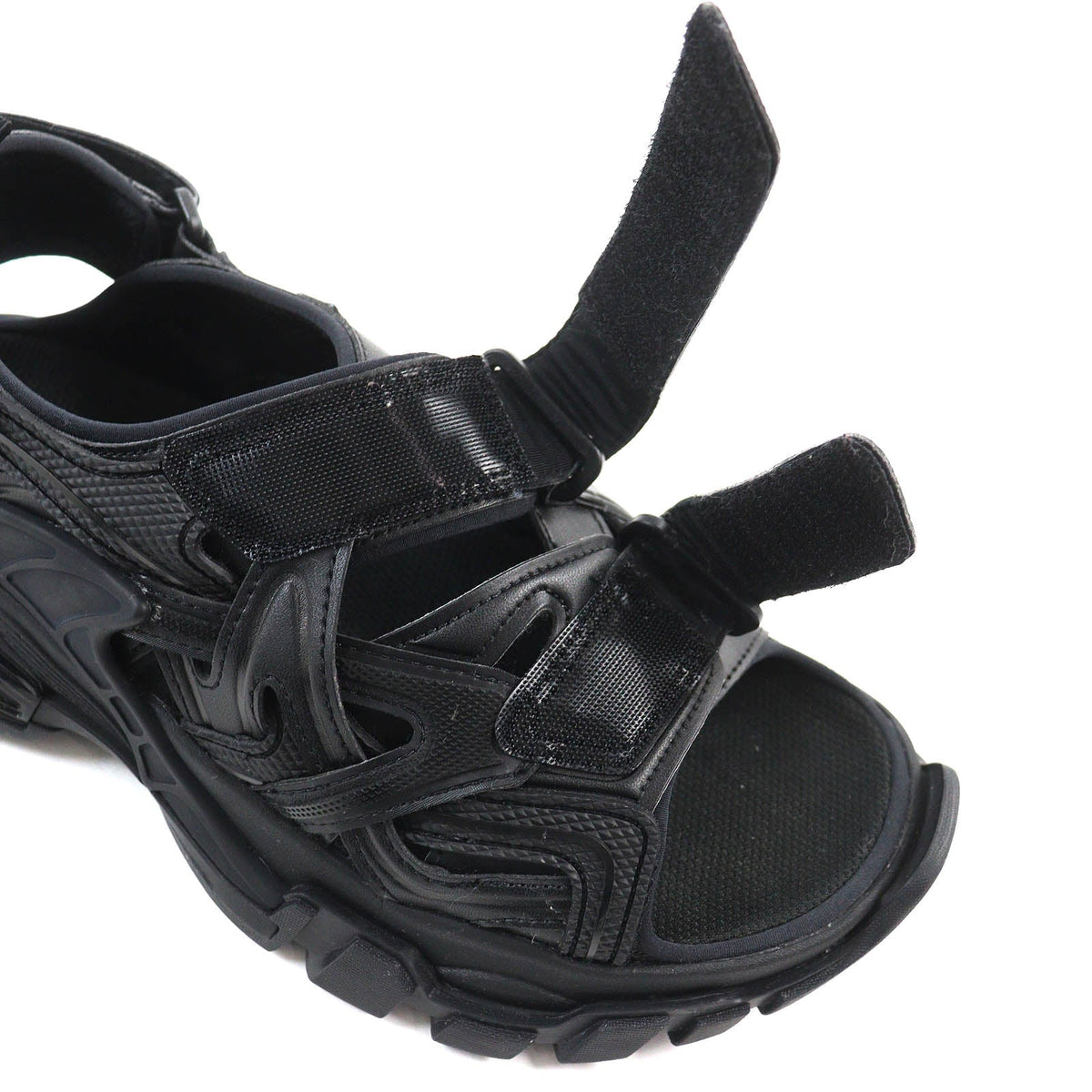 balenciaga TRACK Logo Sandals 617543