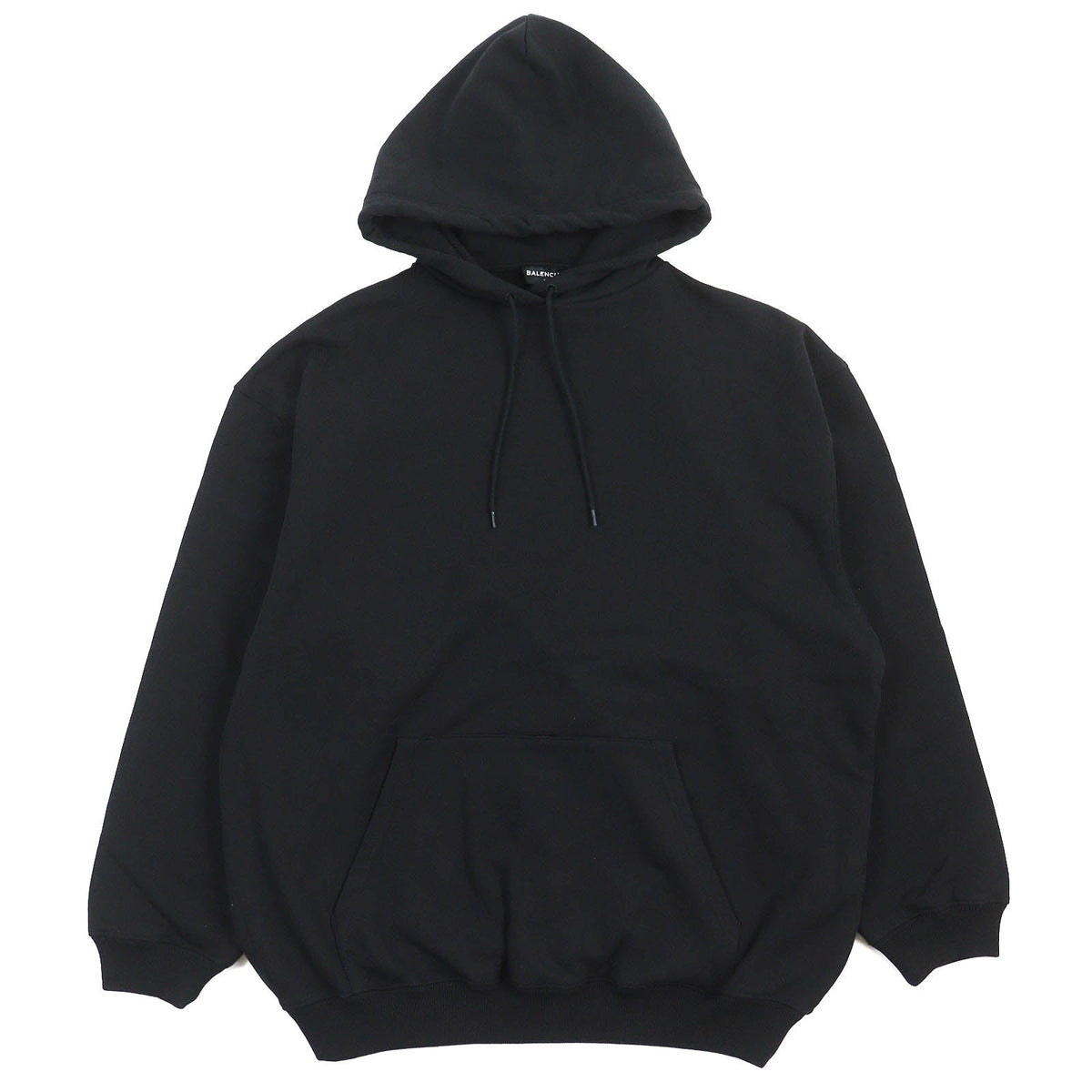 balenciaga Cotton Back Logo Oversized Pullover