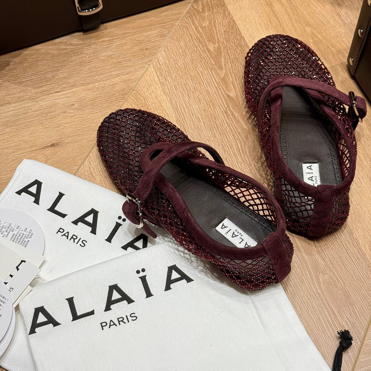 ALAIA BALLET FLATS
