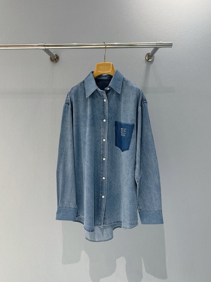 MIU M DENIM SHIRT