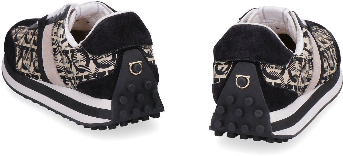 NYLON LOW-TOP SNEAKERS