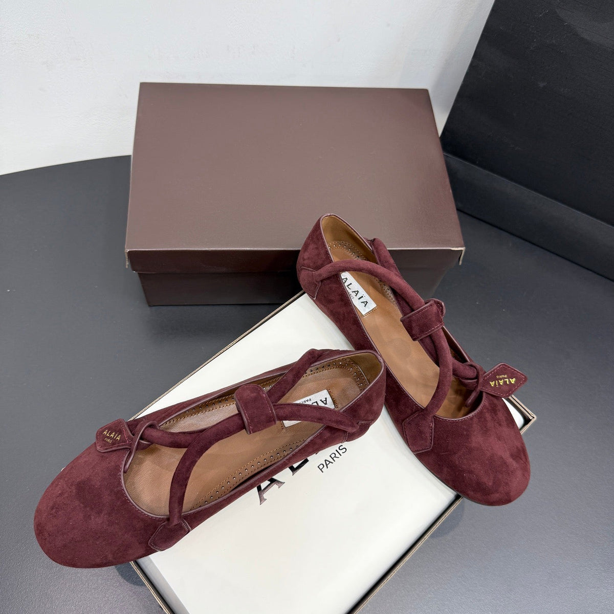 ALAIA BALLET FLATS