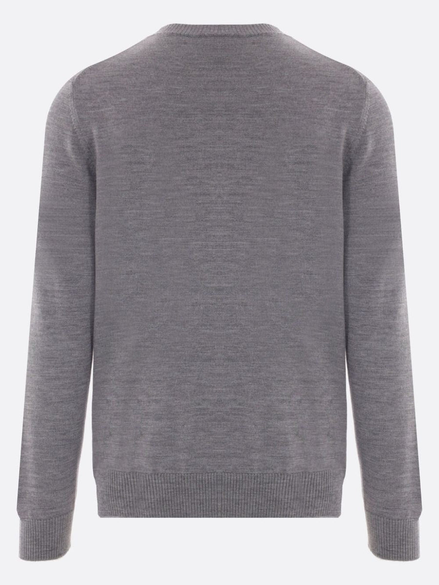 Fendi Men `Ff` Crew-Neck Sweater