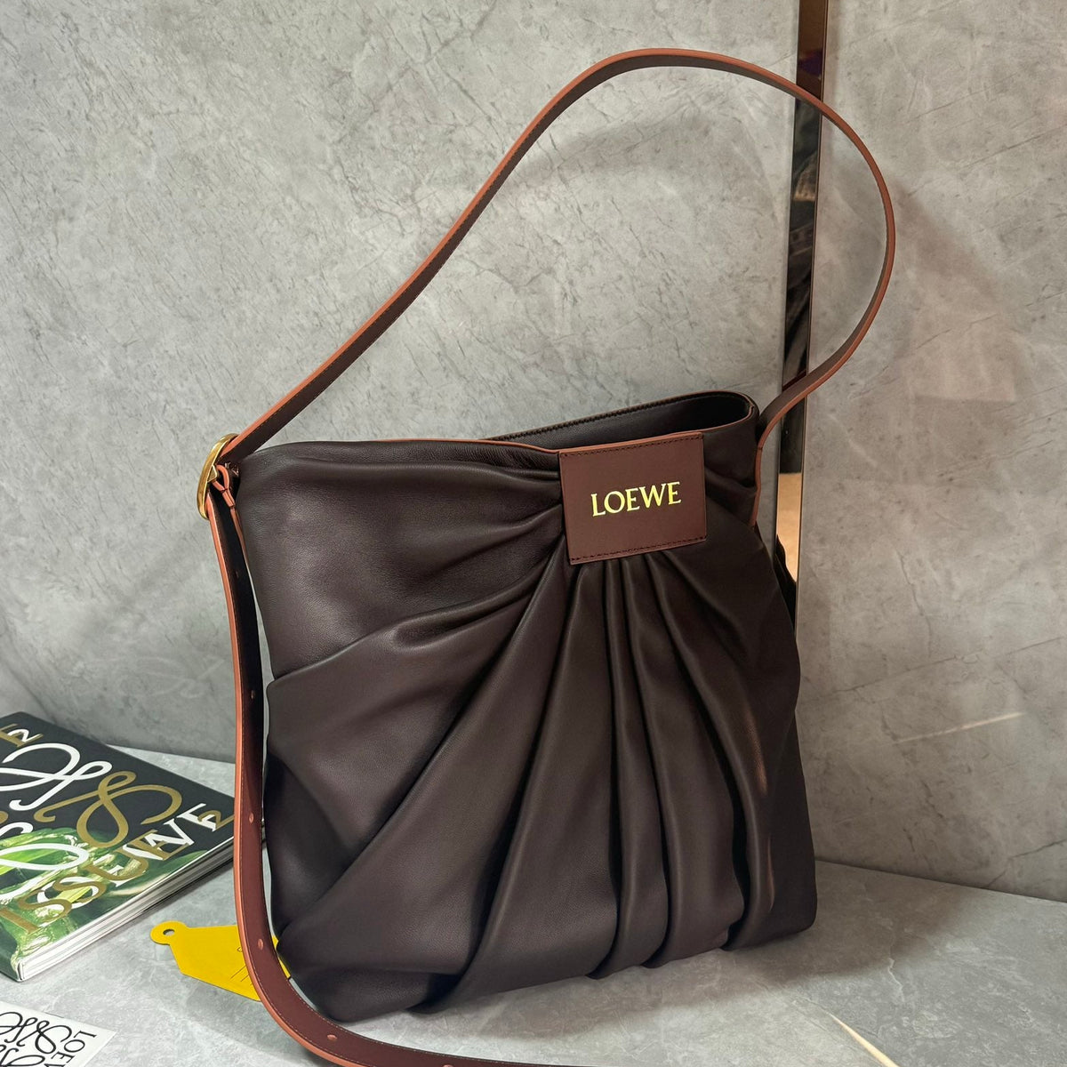 LOEW DRAPED TOTE BAG