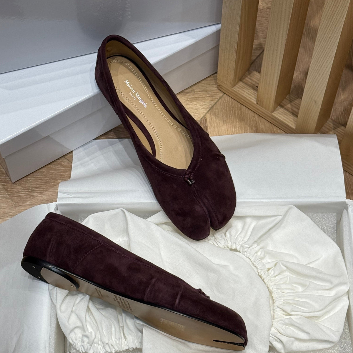 MAISON M TABI BALLET FLATS