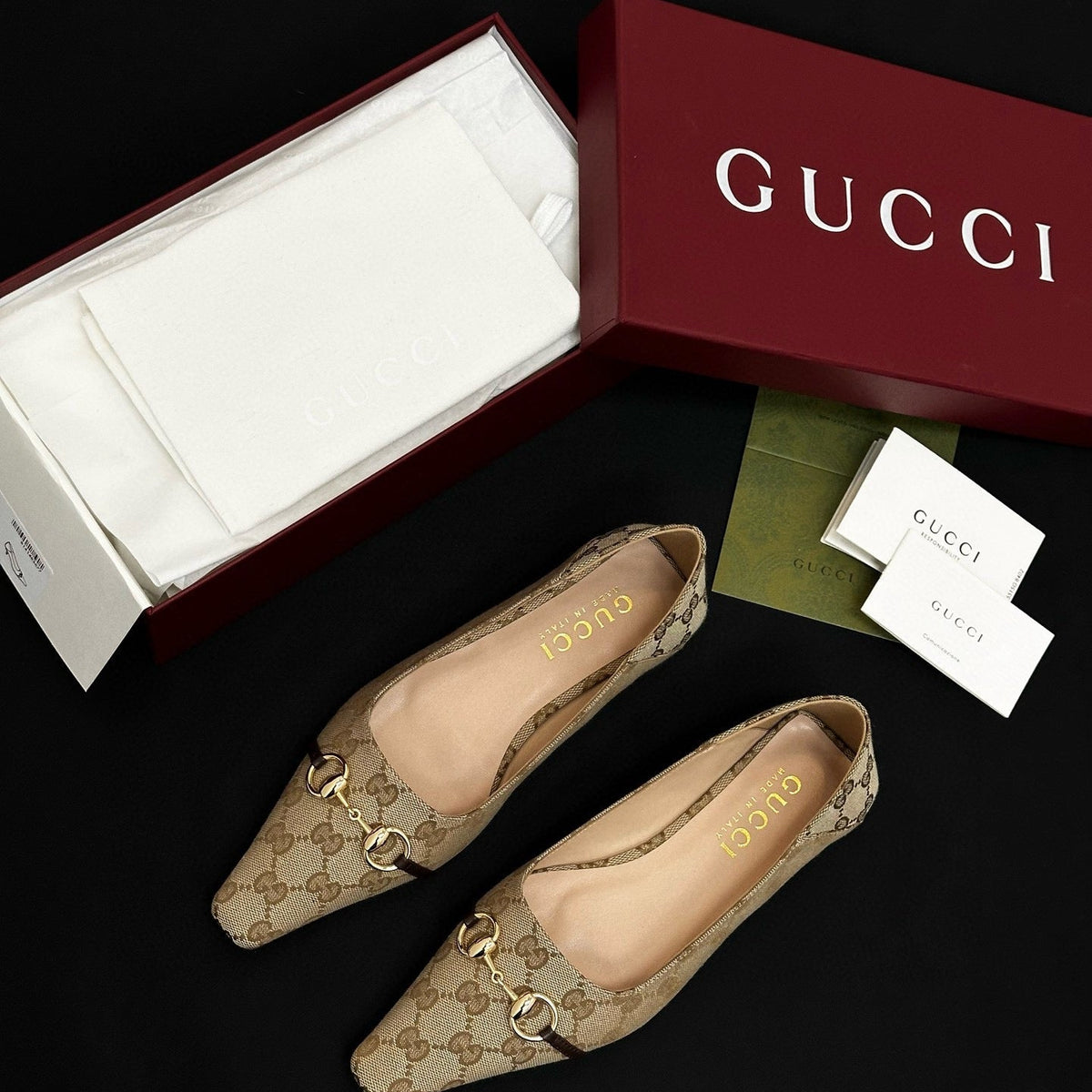 GG BALLET FLATS