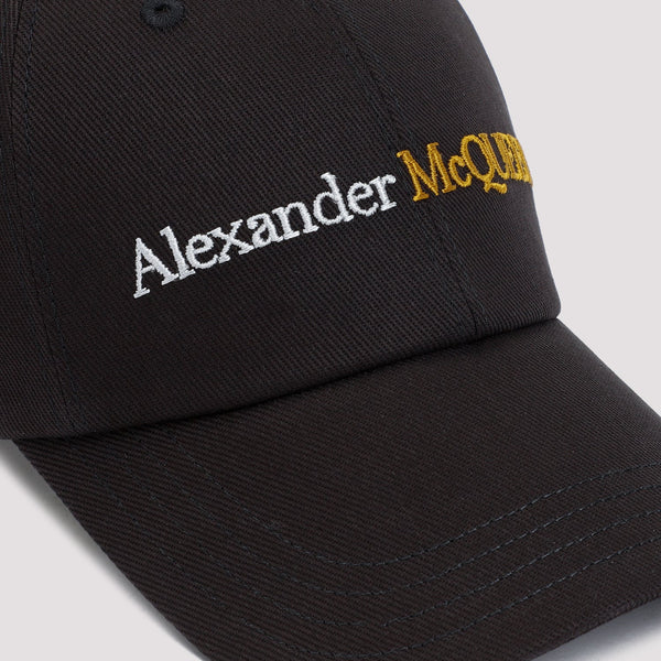 Alexander Mcqueen Classic Logo Bicolor Hat Men
