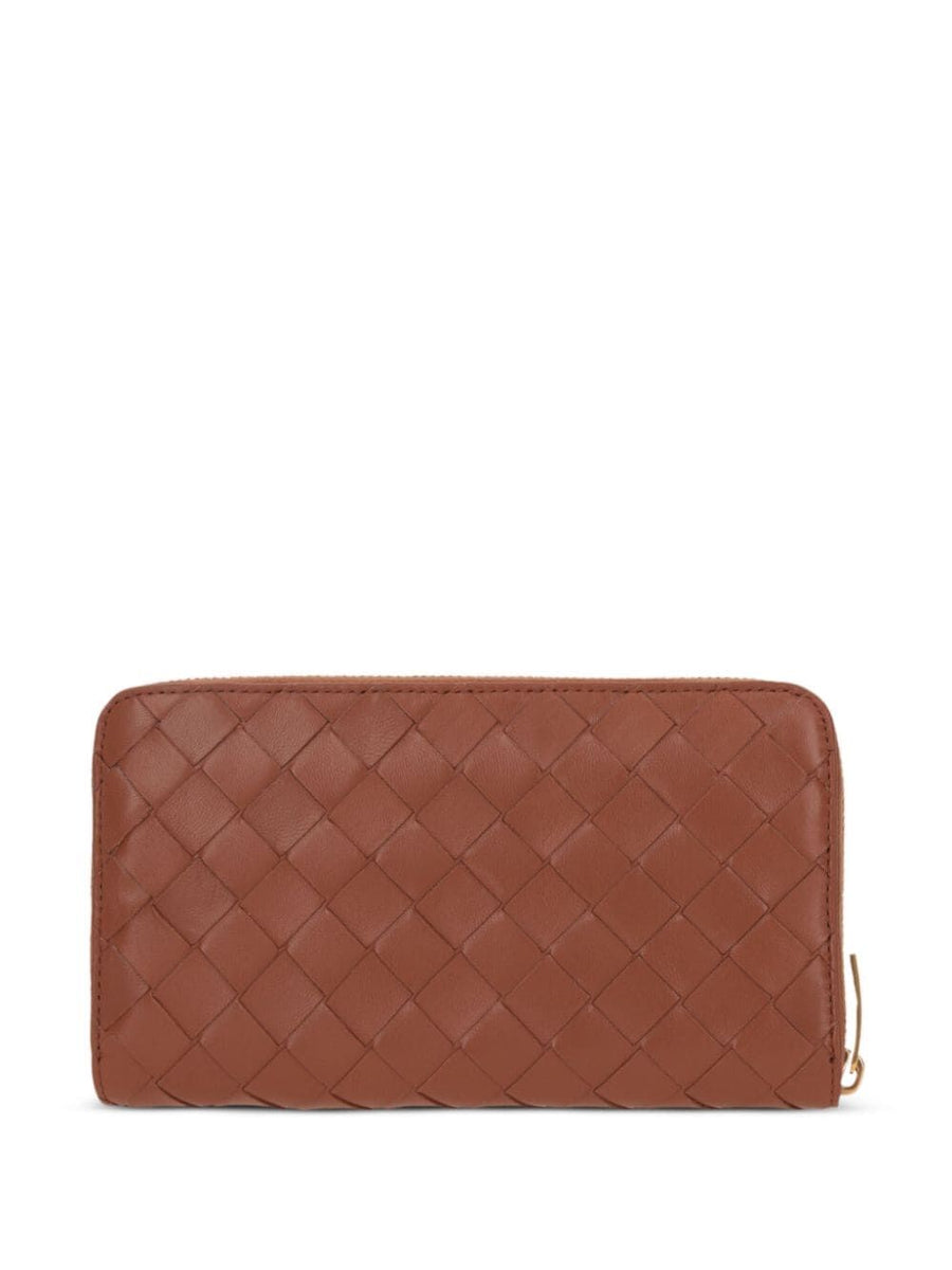 Bottega Veneta Women Portafoglio Intrecciato Grande Con Zip