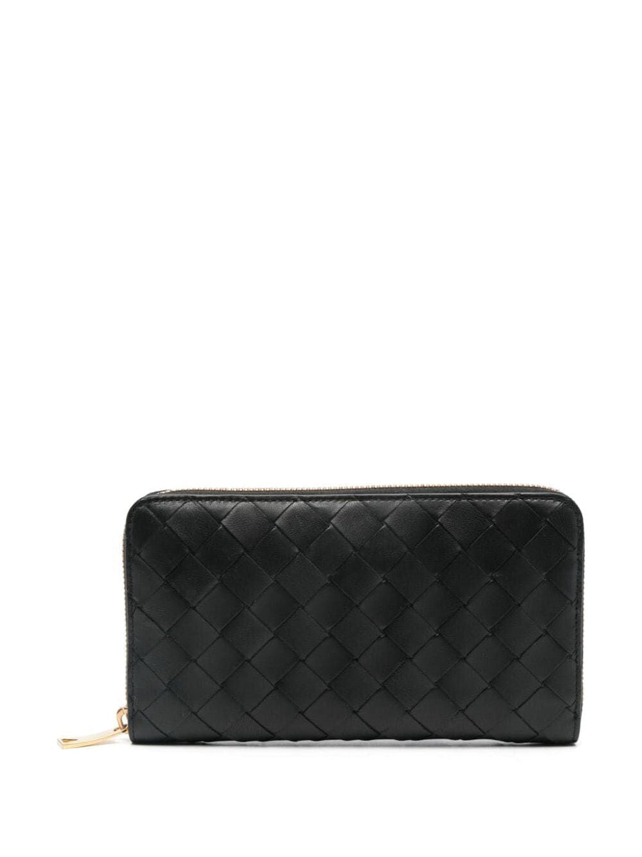Bottega Veneta Women Portafoglio Intrecciato Grande Con Zip
