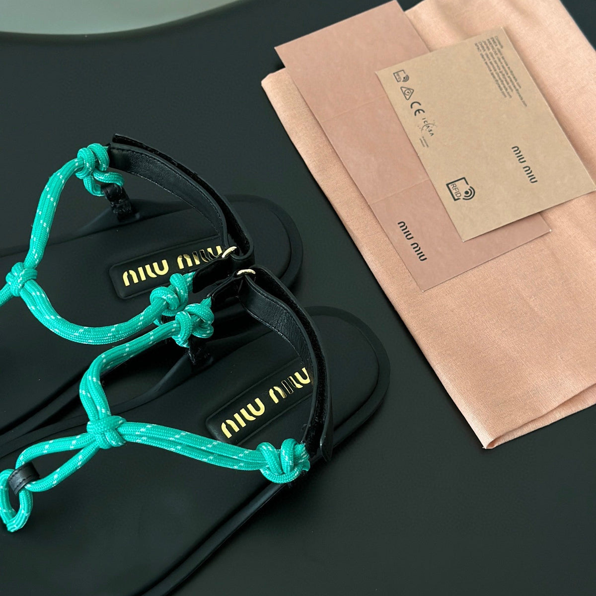 MIU M SANDALS