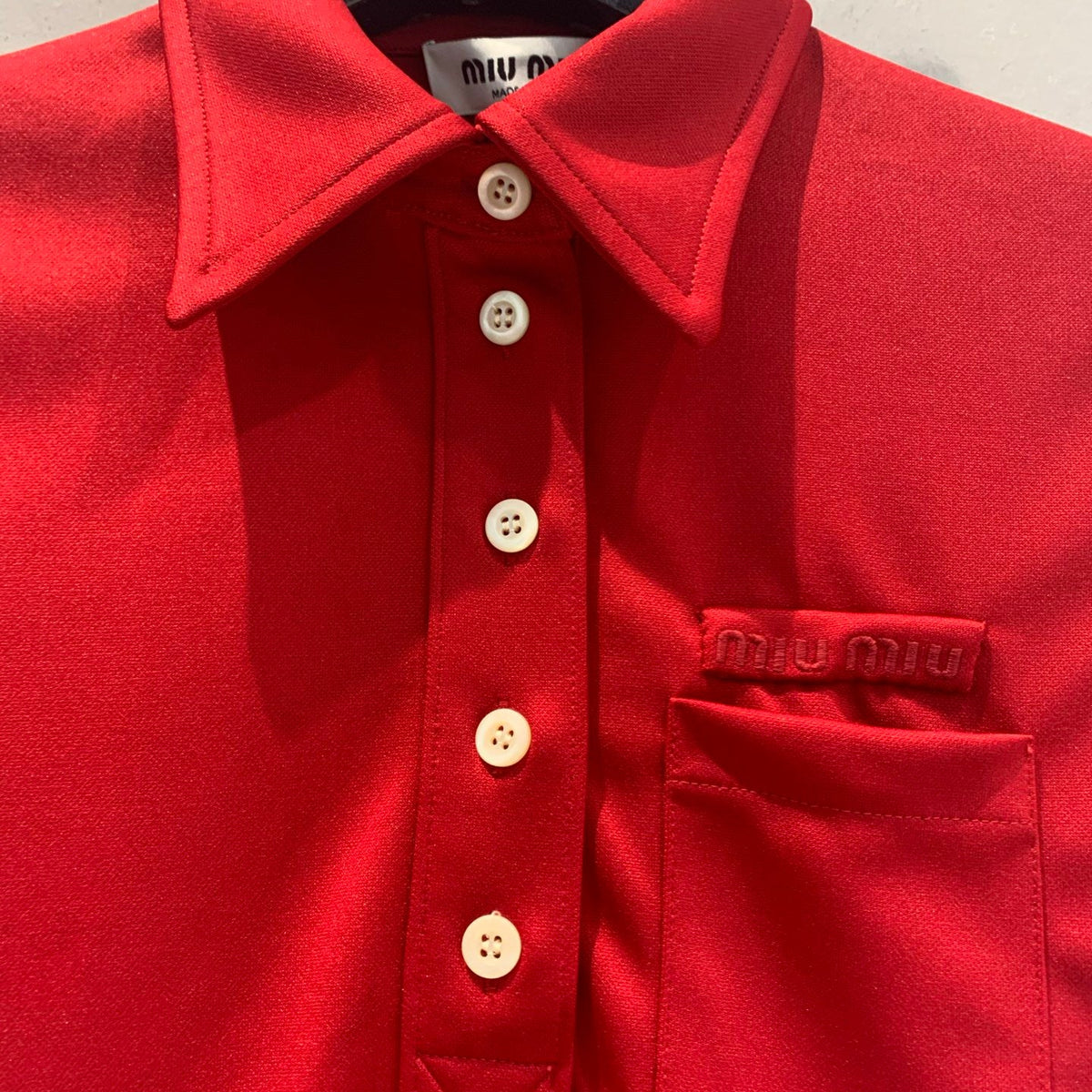 MIU M POLO SHIRT