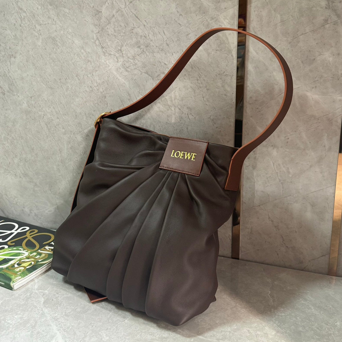 LOEW DRAPED TOTE BAG