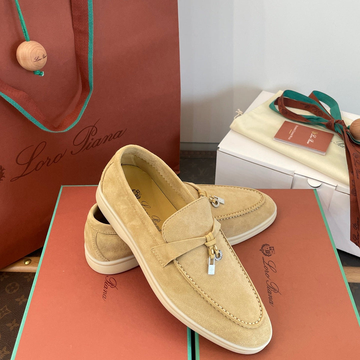 LORO P SUMMER CHARMS LOAFERS