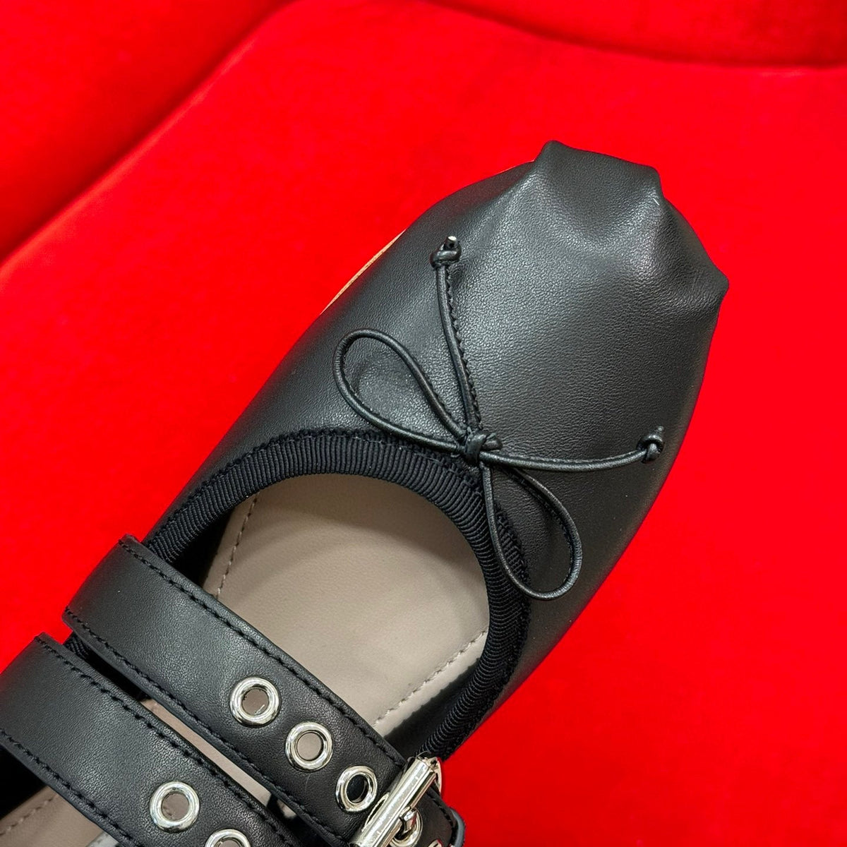 MIU M BALLERINA FLATS