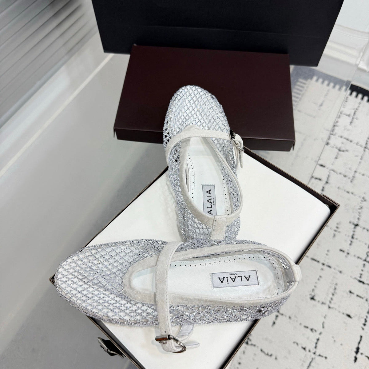 ALAIA BALLET FLATS