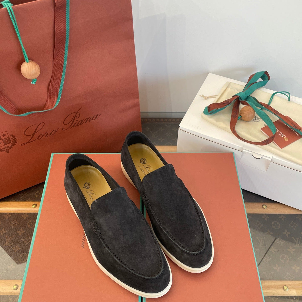 LORO P SUMMER WALK LOAFERS