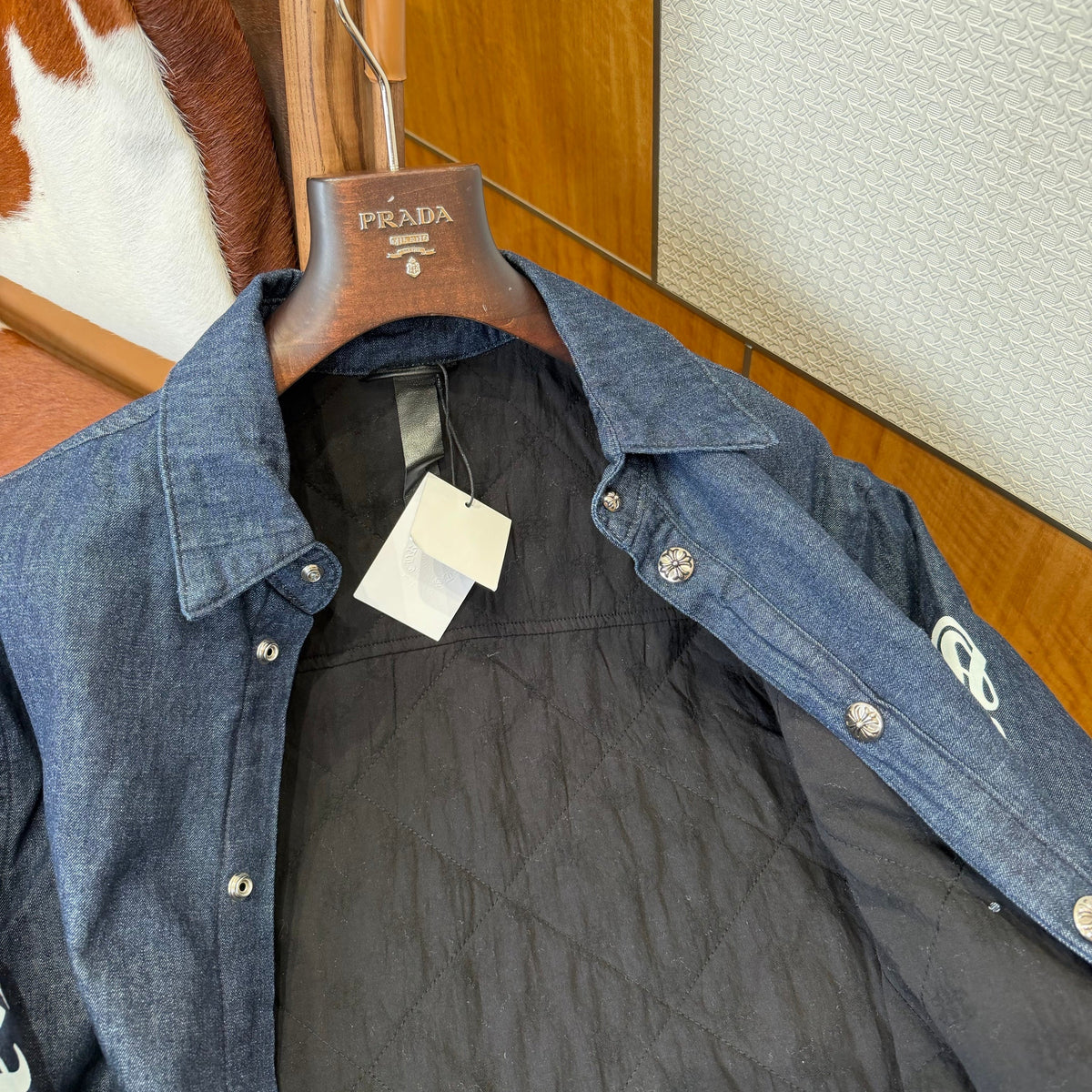 CHROME H DENIM JACKET