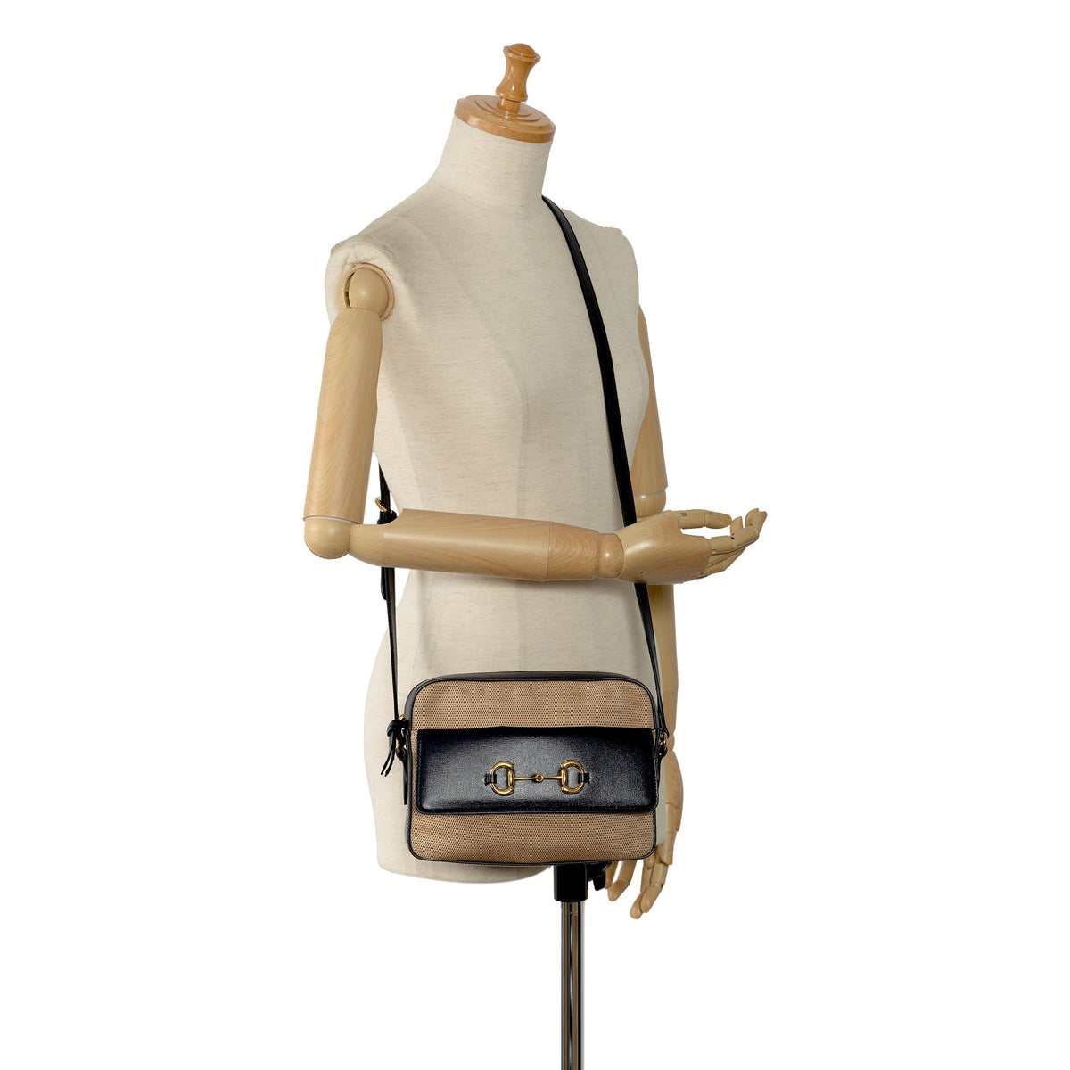 GUCCI Horsebit 1955 Flap Pocket Camera Bag