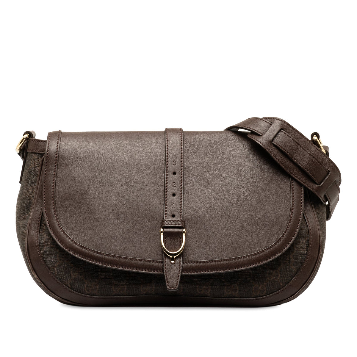 GUCCI GG Supreme Stirrup Crossbody Crossbody Bag