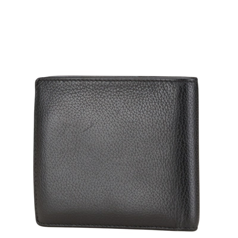 balenciaga Leather Logo Bifold Wallet