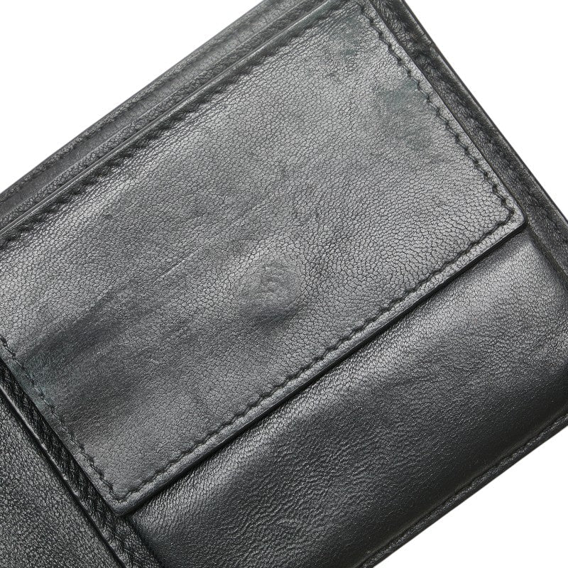 balenciaga Leather Logo Bifold Wallet