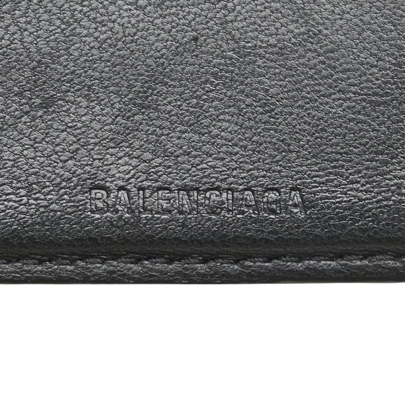 balenciaga Leather Logo Bifold Wallet