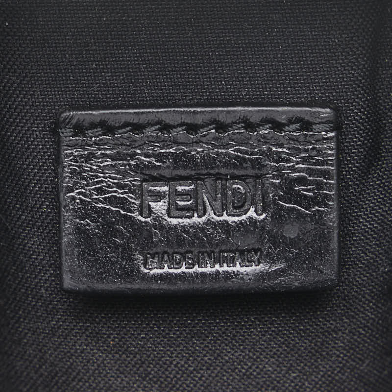 Top quality Fendi Nylon Leather Bugs Keychain Bag Charm
