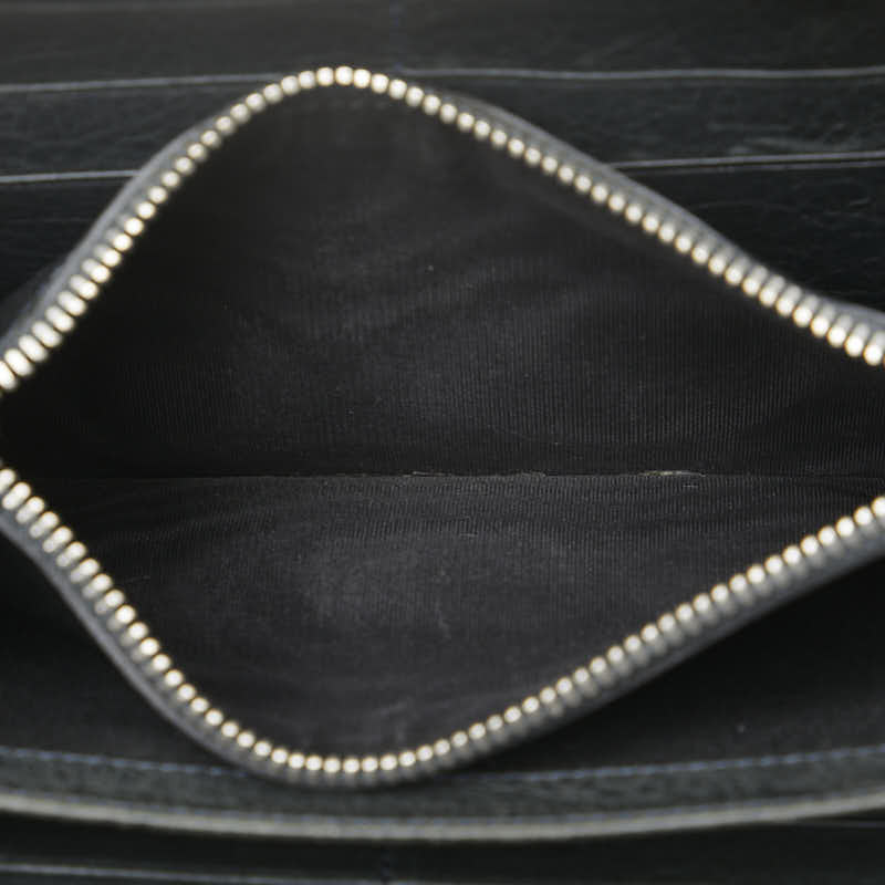 balenciaga Studded Leather Long Wallet