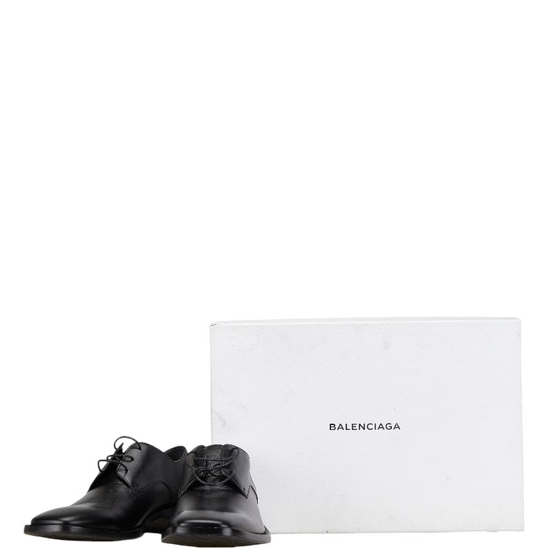 balenciaga Leather Dress Shoes Black
