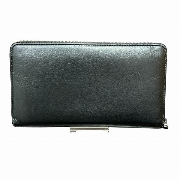balenciaga Leather Zip-Around Wallet 551935