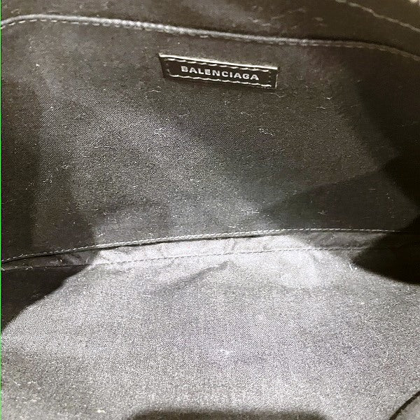 balenciaga Canvas Leather Clutch Bag 420407