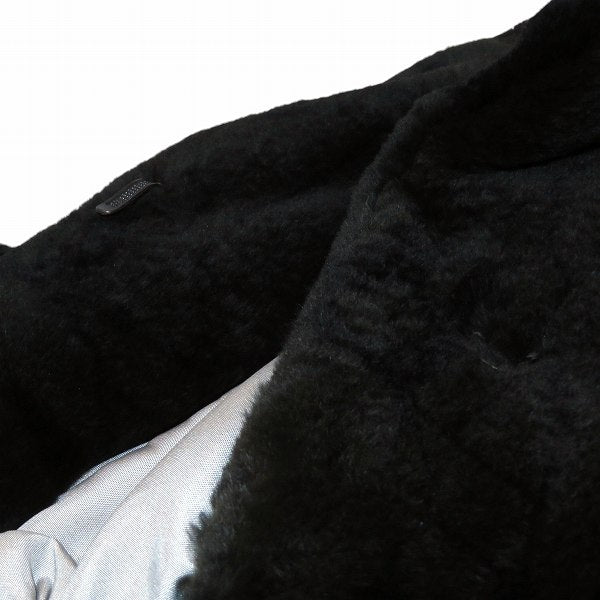 balenciaga Fur Long Coat Outerwear