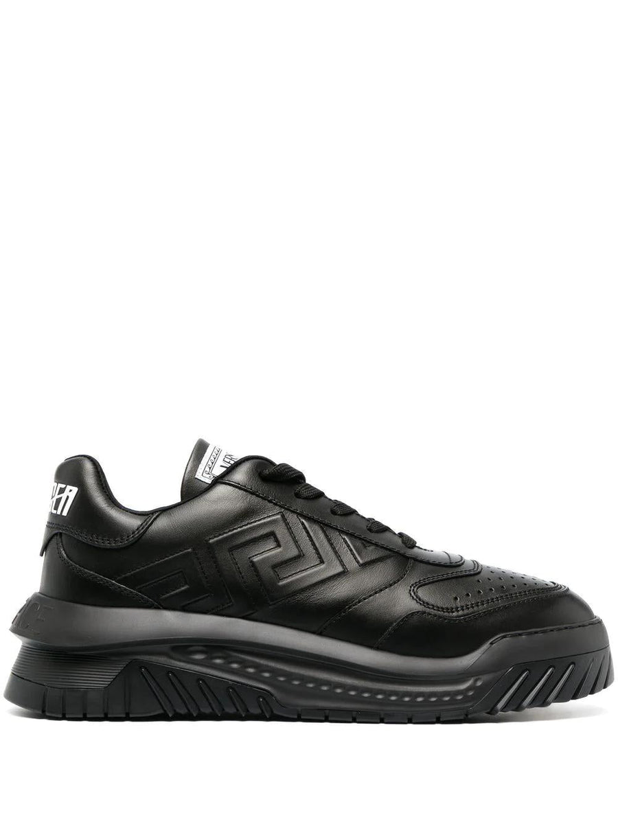 ODISSEA LEATHER LOW-TOP SNEAKERS