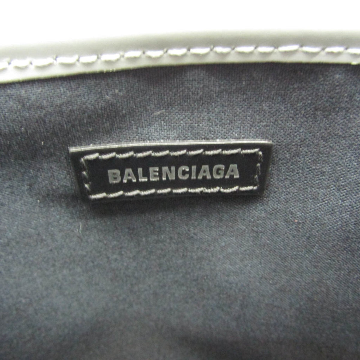 balenciaga Navy Cabas Tote
