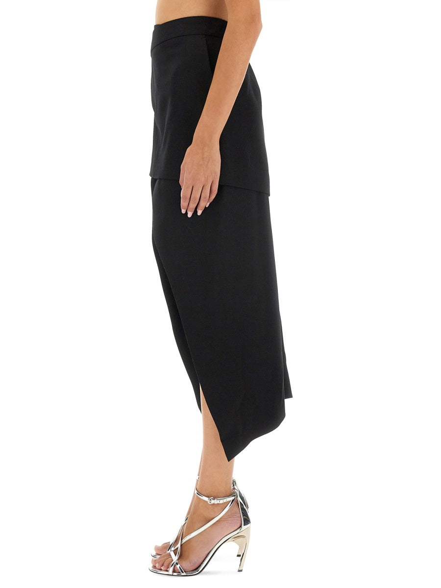 Alexander Mcqueen Women Asymmetrical Skirt