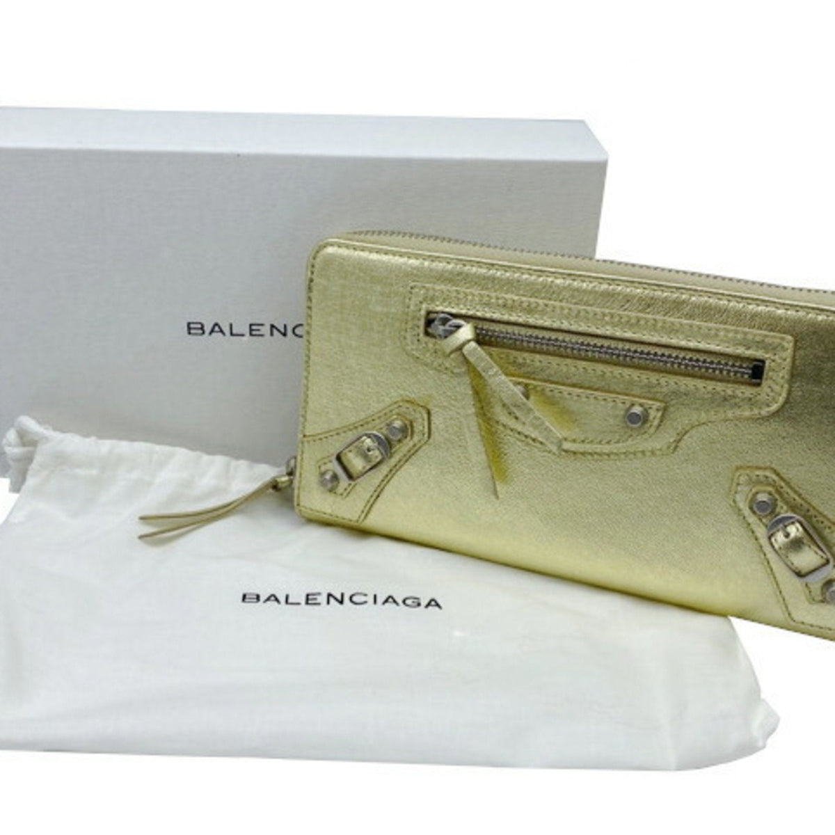 balenciaga Continental Zip Around Wallet