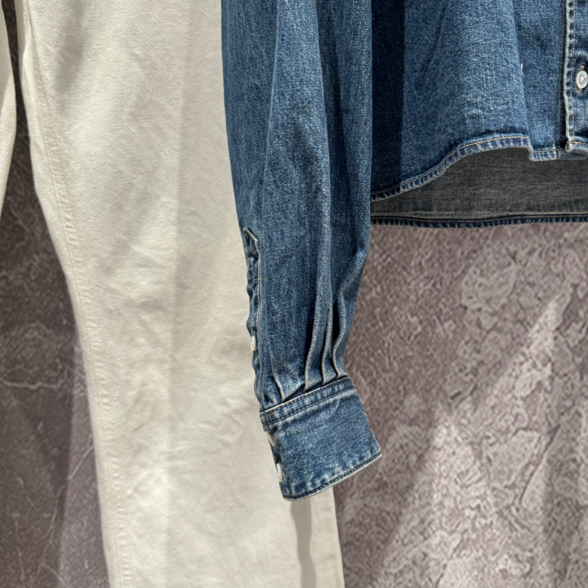 MIU M DENIM SHIRT