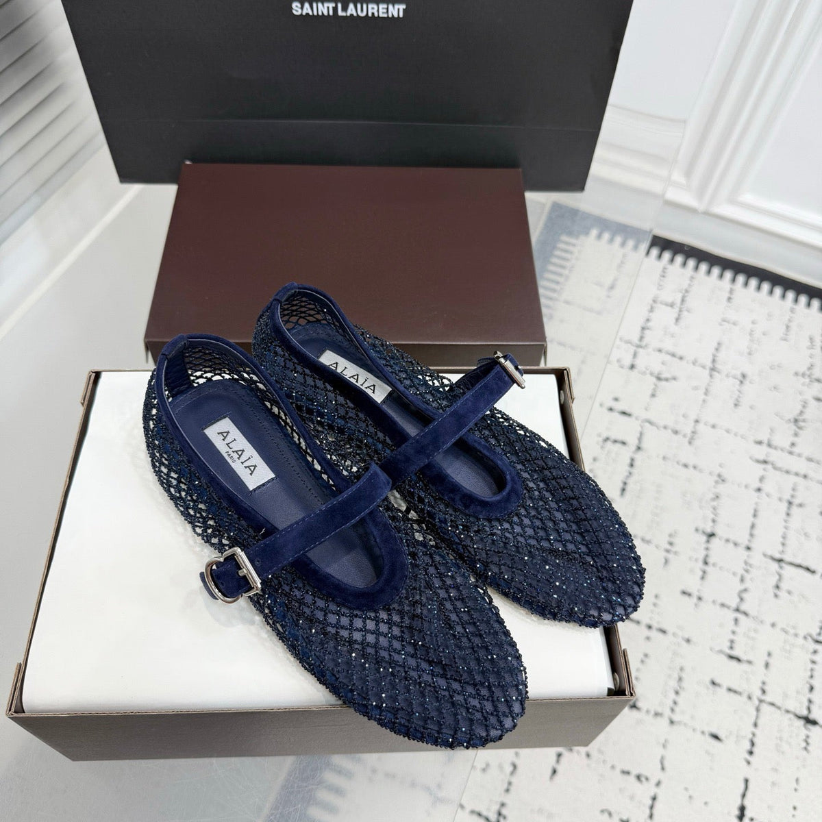 ALAIA BALLET FLATS