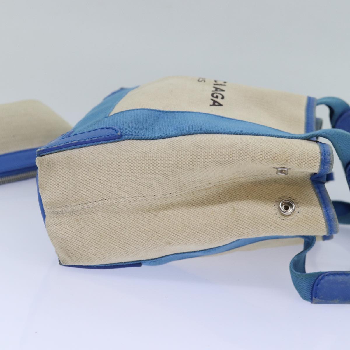 balenciaga Navy Cabas Handbag