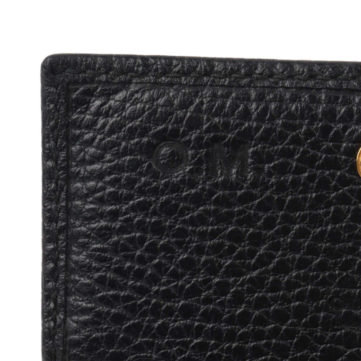 Gucci GG Black Card Case Coin Wallet.