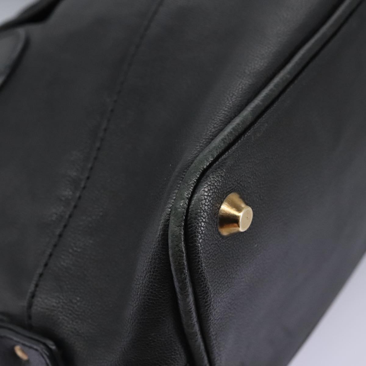 Chloe Kerala Hand Bag Leather Black 110258