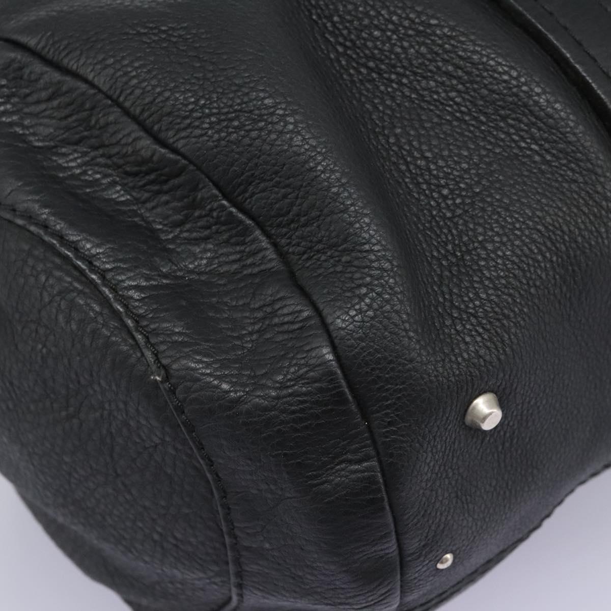 Chloe Hand Bag Leather Black 110305