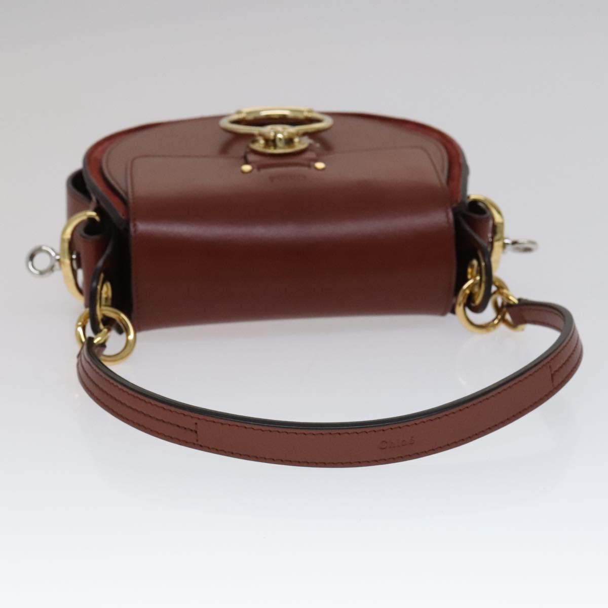 Chloe Tess Shoulder Bag Leather 2way White 110313