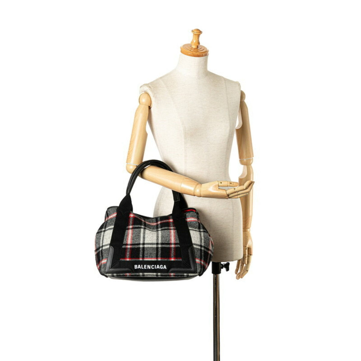 balenciaga Navy Cabas Tote