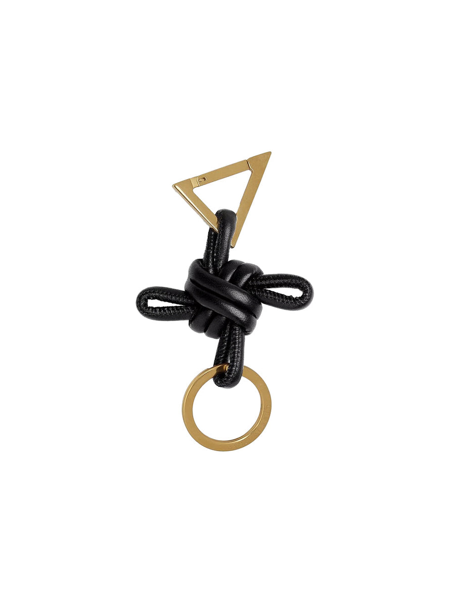 Bottega Veneta Women Double Knot Triangle Key Ring