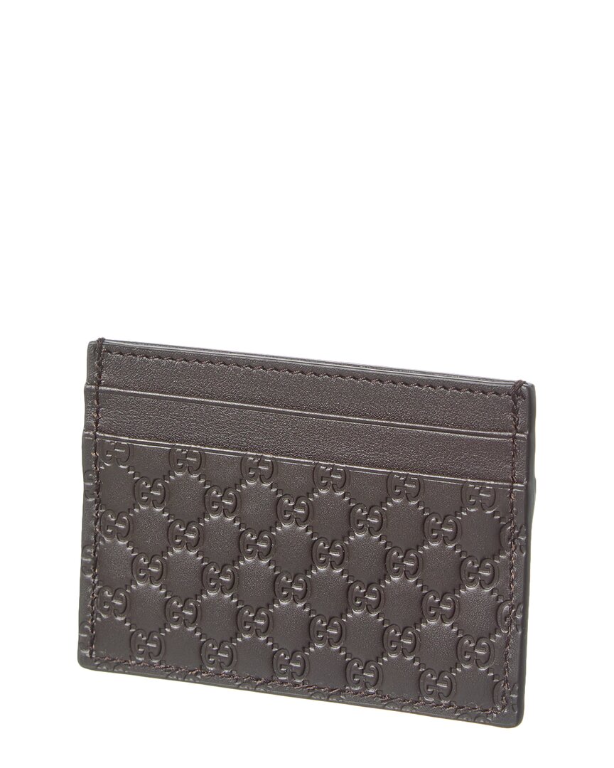 Gucci Gg Leather Card Holder