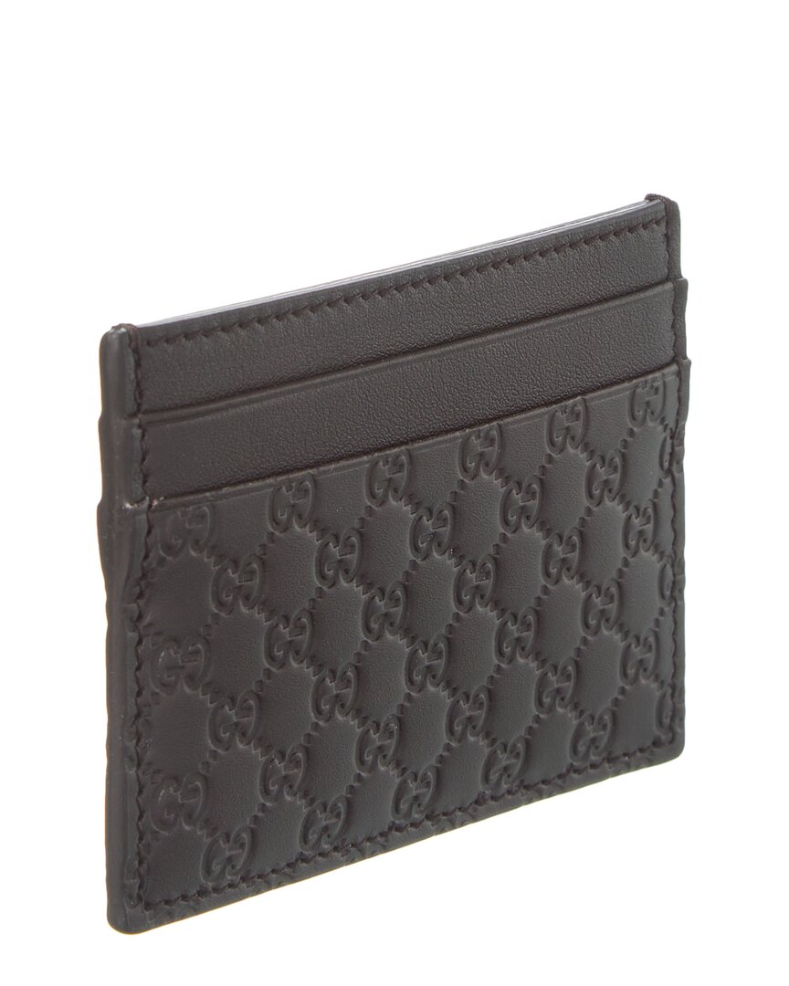 Gucci Gg Leather Card Holder