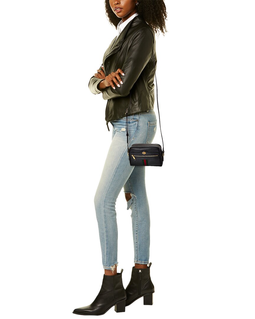 Gucci Ophidia Mini Leather Crossbody